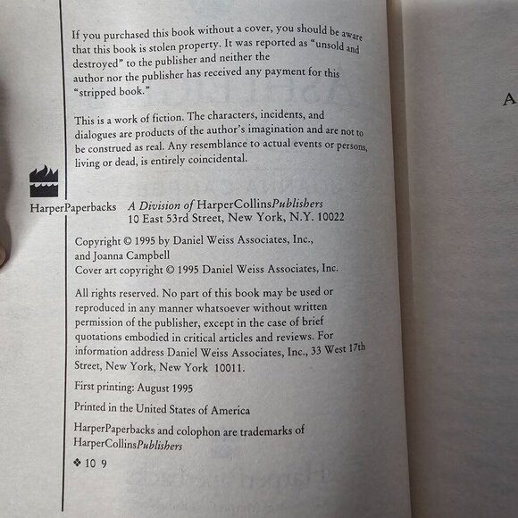 Vintage 90s 1995 Thoroughbred Super Edition Ashleigh's Dream by Joanna Campbell - Picture 4 of 10